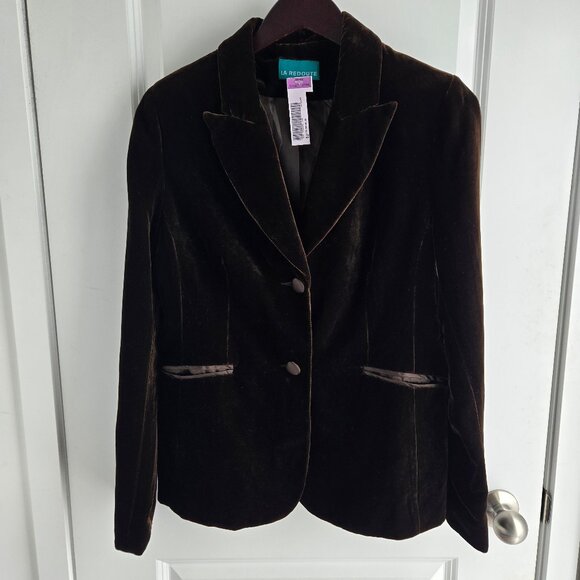 NWT Le Redoute Velvet Blazer - Picture 8 of 8